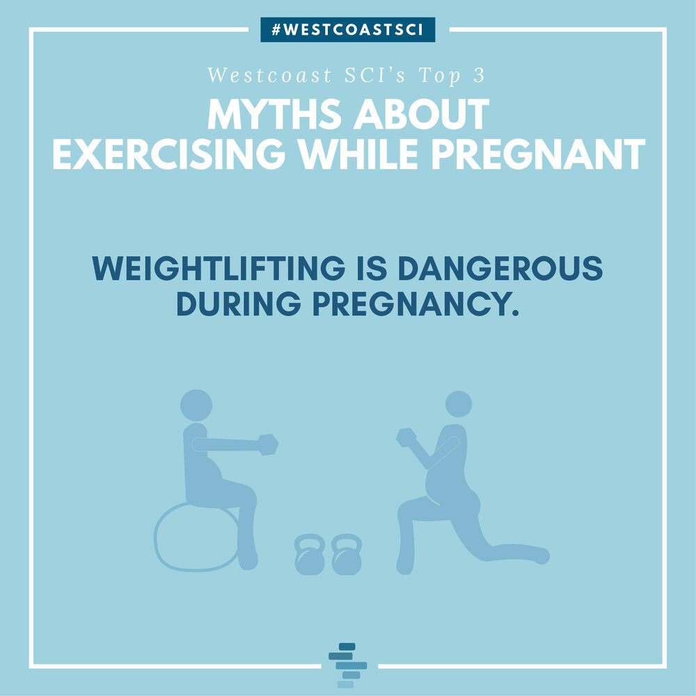 myth: weightlifting is dangerous during pregnancy